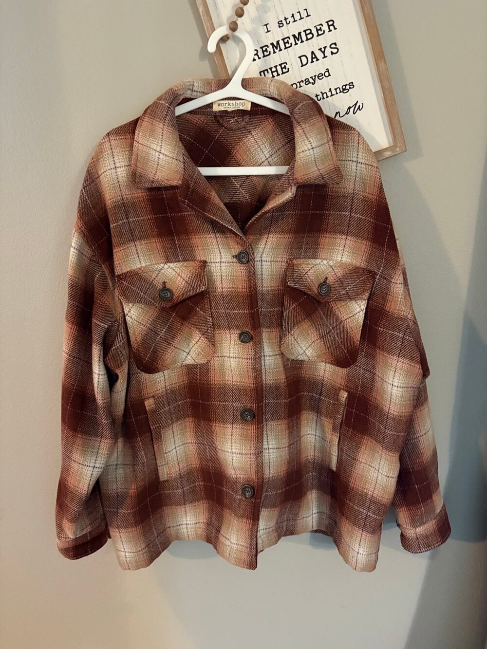 Workshop Women’s XXL Shacket